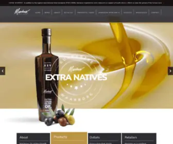 Mardouw.com(South African extra virgin olive oil) Screenshot