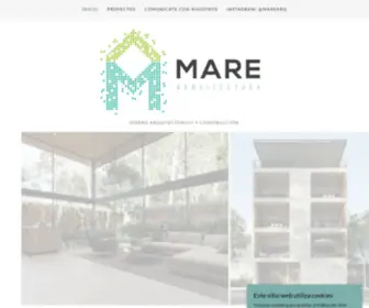 Marearquitectura.com(Mare Arquitectura) Screenshot