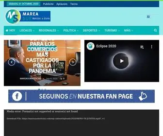 Mareasurnoticias.com(Marea Sur Noticias) Screenshot