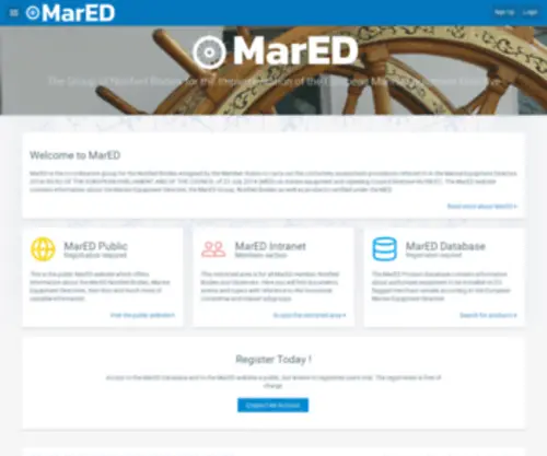 Mared.org(MED) Screenshot