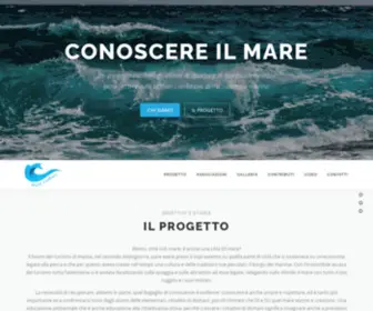 Maredamare.it(Benvenuti nella pagina iniziale del Progetto Mare d'aMare) Screenshot