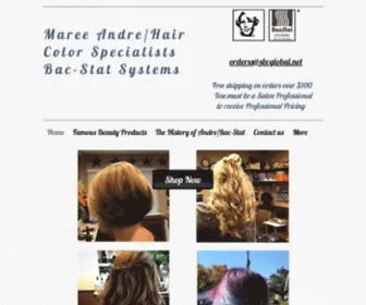 Mareeandre.com(Hair Color) Screenshot