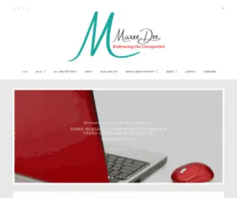 Mareedee.com(Embracing the Unexpected) Screenshot