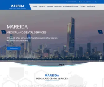 Mareida.com(MAREIDA MEDICAL AND DENTAL SERVICES) Screenshot