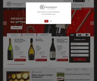 Marekkondrat.pl(Sklep z winem) Screenshot