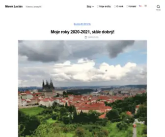 Mareklecian.cz(Mareklecian) Screenshot