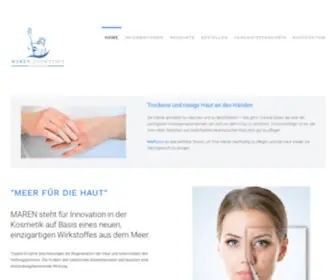 Marencosmetics.ch(Neu in der Schweiz) Screenshot