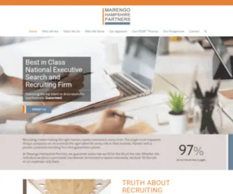 Marengohampshire.com(Marengo Hampshire Partners) Screenshot