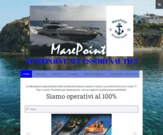 Marepoint.com(Marepoint accessori nautici) Screenshot