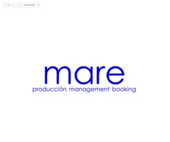 Mareproduccion.com(Mareproduccion) Screenshot