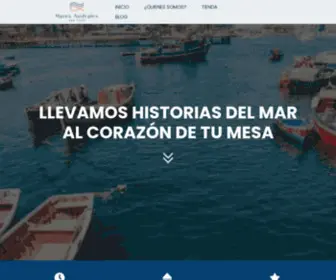 Maresaustrales.net(Mariscos y Pescados Congelados) Screenshot