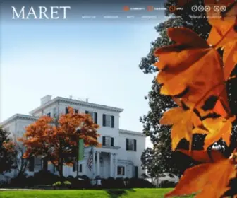 Maret.org(We serve a diverse community of children in kindergarten through high school (K) Screenshot