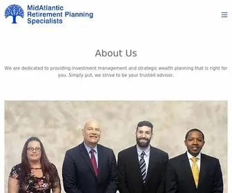 Maretirementps.com(MidAtlantic Retirement Planning Specialists) Screenshot