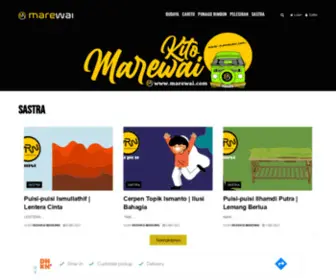 Marewai.com(Beranda) Screenshot