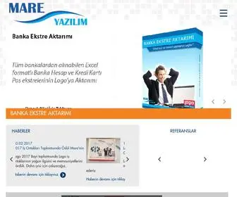 Mareyazilim.com(Mare Yazılım) Screenshot