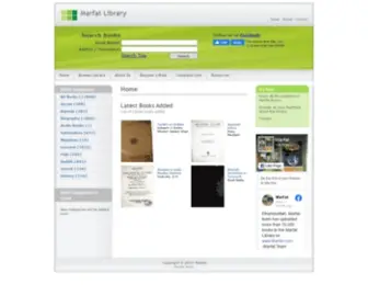 Marfah.com(Marfat Library) Screenshot