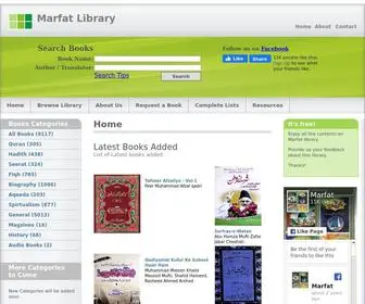 Marfat.com(Marfat Library) Screenshot