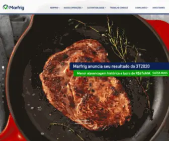 Marfrigbeef.com(marfrigbeef) Screenshot