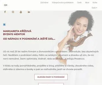 Margaretakrizova.com(Margareta) Screenshot