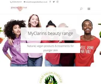 Margaretbalfour.co.uk(Margaret Balfour Clarins Beauty Salon & Day Spa) Screenshot