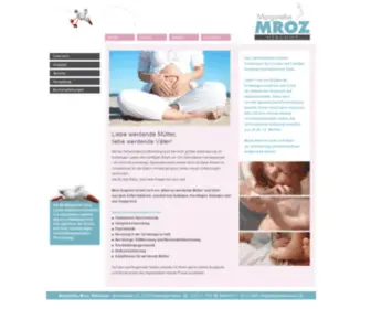 Margarethe-Mroz.de(Hebamme Mroz) Screenshot