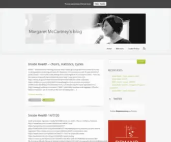 Margaretmccartney.com(Margaret McCartney's Blog) Screenshot