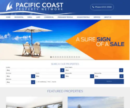 Margaretprice.com.au(Pacific Coast Property) Screenshot