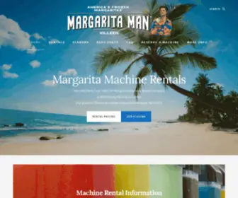 Margaritamankilleen.com(Margarita Machine Rentals) Screenshot