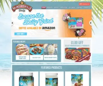 Margaritavillefoods.com(Margaritaville Foods) Screenshot