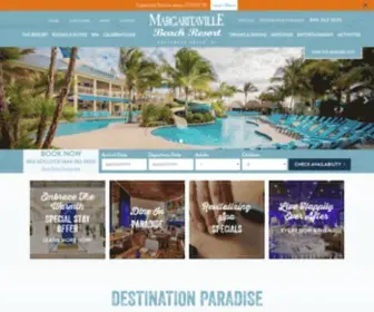 Margaritavillehollywoodbeachresort.com(Margaritaville Hollywood Beach Resort) Screenshot