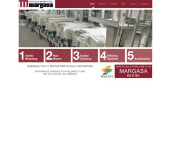 Margasa.com(Maquinaria Textil) Screenshot