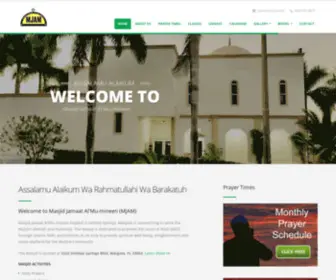 Margatemasjid.org(Masjid Jamaat Al) Screenshot