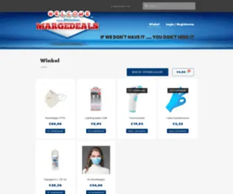 Margedeals.nl(Winkel) Screenshot