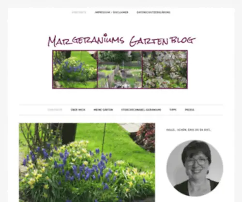 Margeranium.de(Margeraniums Gartenblog) Screenshot