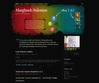 Marghoobsuleman.com(Marghoob Suleman) Screenshot
