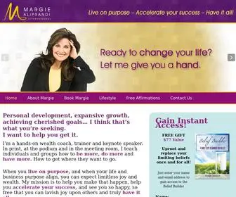 Margiealiprandi.com(Margie Aliprandi) Screenshot