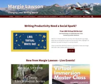 Margielawson.com(Margie Lawson) Screenshot