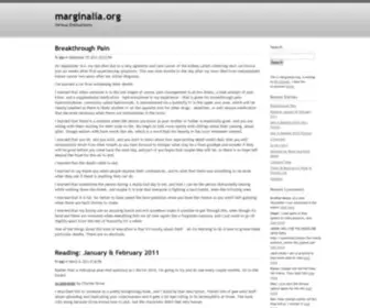 Marginalia.org(Marginalia) Screenshot