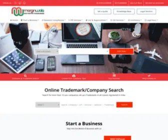 Marginwala.com(Online one stop shop for all types of registration for your company) Screenshot