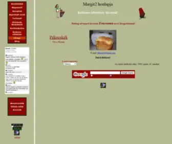 Margit2.hu(Margit2 honlapja) Screenshot