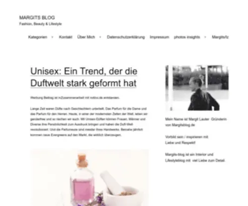 Margits-Blog.de(Margits Blog) Screenshot