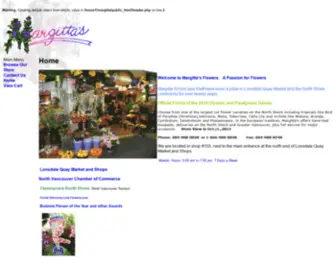 Margittasflowers.com(Margitta's Flowers) Screenshot