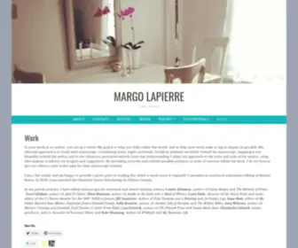 Margolapierreeditor.com(Editor and Poet) Screenshot