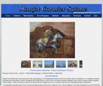 Margotcormiersplane.com(Startpagina) Screenshot