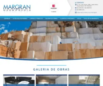 Margranmarmoraria.com.br(Margran Marmoraria) Screenshot