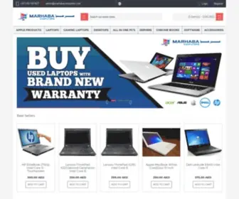 Marhabacomputers.com(Buy used and factory refurbished laptops) Screenshot