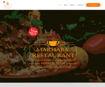 Marhabarestaurant.ca(Authentic To The Core) Screenshot
