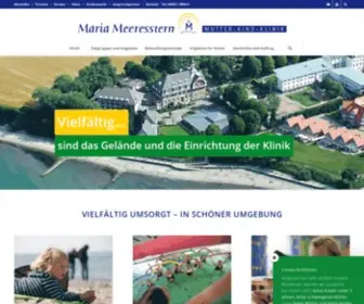 Maria-Meeresstern.de(Kuren, Gesundheitswochen) Screenshot