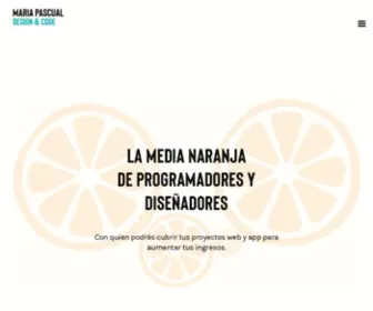 Maria-Pascual.es(Maria Pascual) Screenshot