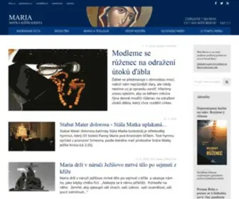 Maria.cz(Panna Maria) Screenshot